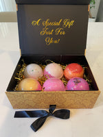 Load image into Gallery viewer, Deluxe Gift Set of 6 XXXL Premium Bath Bombs
